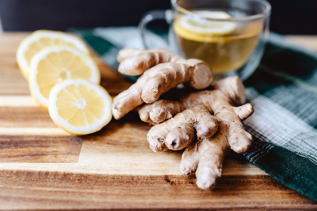 Ginger tea – warms you up, boosts immunity, and helps with colds